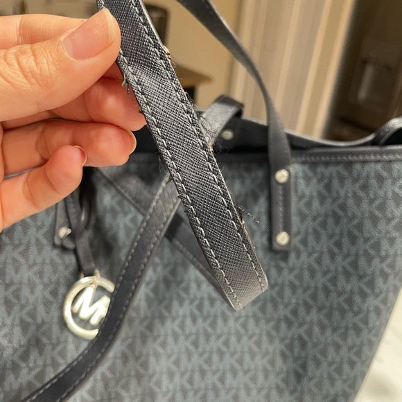 Michael Kors Blue Tote Bag and Wallet Set - Picture 2 of 12
